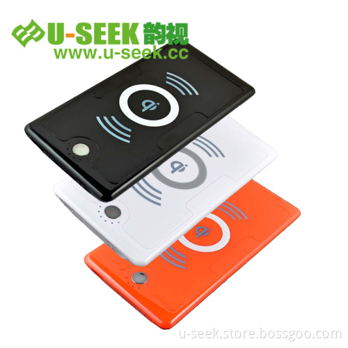 Qi Standard Wireless Charger & Mobile Power Bank Combo2